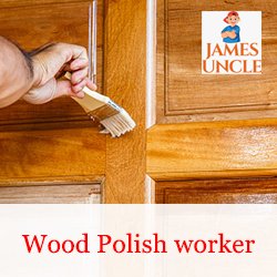 Wood Polish worker Mr. Ranajit Das in Konnagar